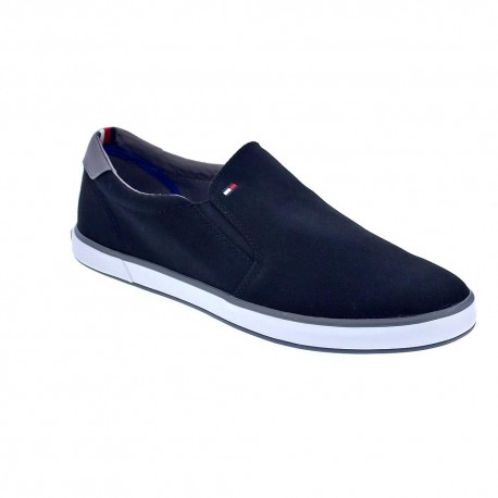 Mocasines Tommy Hilfiger zapatos Hombre modelo Slip On Sneaker Negro 