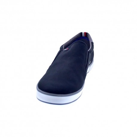 Mocasines Tommy Hilfiger zapatos Hombre modelo Slip On Sneaker Negro 