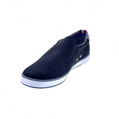 Mocasines Tommy Hilfiger zapatos Hombre modelo Slip On Sneaker Negro 
