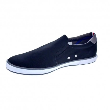 Mocasines Tommy Hilfiger zapatos Hombre modelo Slip On Sneaker Negro 