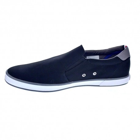 Mocasines Tommy Hilfiger zapatos Hombre modelo Slip On Sneaker Negro 