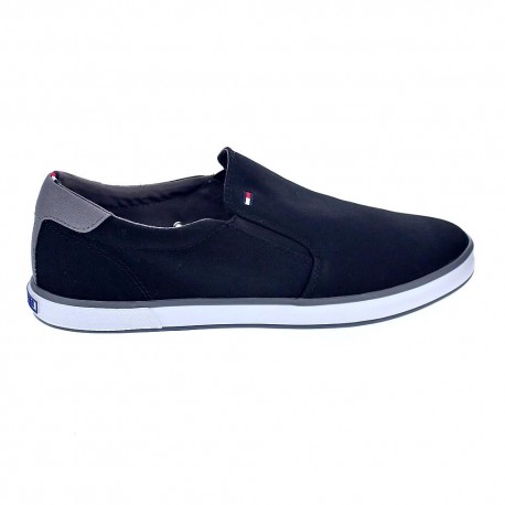 Mocasines Tommy Hilfiger zapatos Hombre modelo Slip On Sneaker Negro 