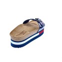 Sandalias Tommy Hilfiger zapatos Mujer modelo Flag Outsole Mule Azul 