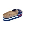 Sandalias Tommy Hilfiger zapatos Mujer modelo Flag Outsole Mule Azul 
