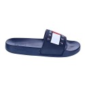 Sandalias Tommy Hilfiger zapatos Mujer modelo Flag Pool Slide Azul 