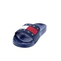 Sandalias Tommy Hilfiger zapatos Mujer modelo Flag Pool Slide Azul 
