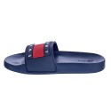 Sandalias Tommy Hilfiger zapatos Mujer modelo Flag Pool Slide Azul 