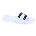 Sandalias Tommy Hilfiger zapatos Mujer modelo Flag Pool Slide Blanco 