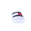 Sandalias Tommy Hilfiger zapatos Mujer modelo Flag Pool Slide Blanco 
