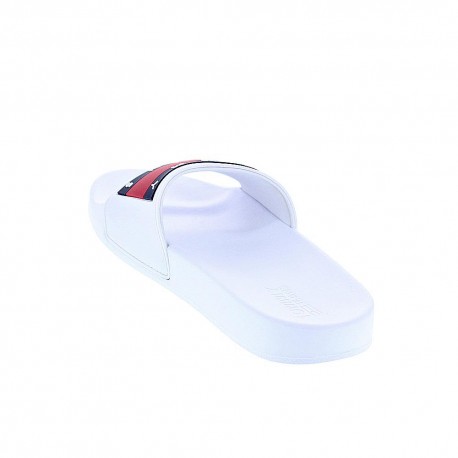 Sandalias Tommy Hilfiger zapatos Mujer modelo Flag Pool Slide Blanco 