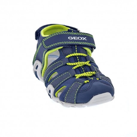 Sandalias Geox zapatos Niño modelo Kraze Azul 