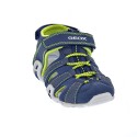 Sandalias Geox zapatos Niño modelo Kraze Azul 