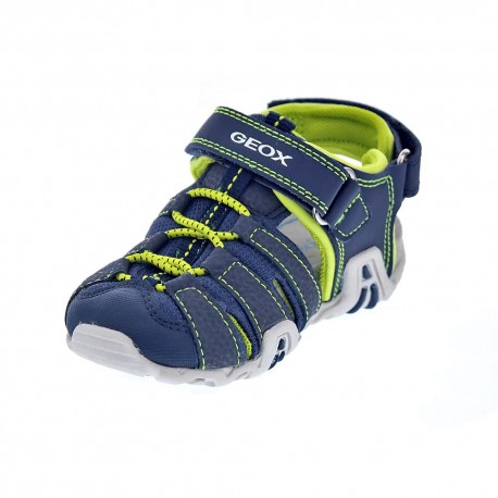 Sandalias Geox zapatos Niño modelo Kraze Azul 