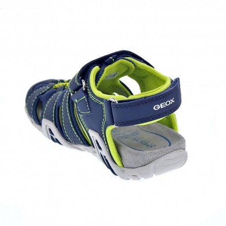 Sandalias Geox zapatos Niño modelo Kraze Azul 