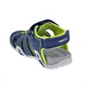 Sandalias Geox zapatos Niño modelo Kraze Azul 