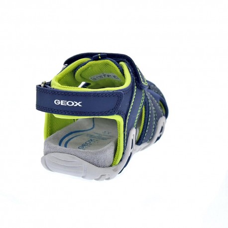 Sandalias Geox zapatos Niño modelo Kraze Azul 