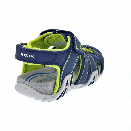 Sandalias Geox zapatos Niño modelo Kraze Azul 