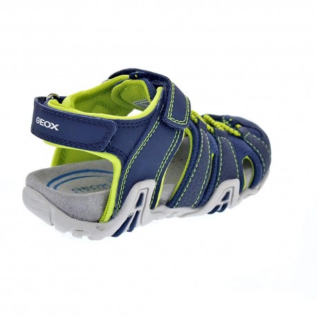 Sandalias Geox zapatos Niño modelo Kraze Azul 