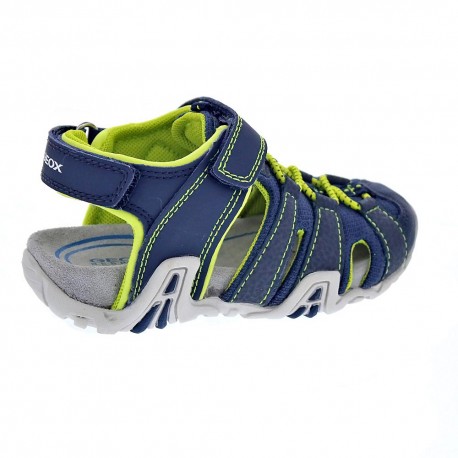 Sandalias Geox zapatos Niño modelo Kraze Azul 