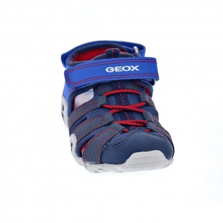 Sandalias Geox zapatos Niño modelo Kraze Azul 