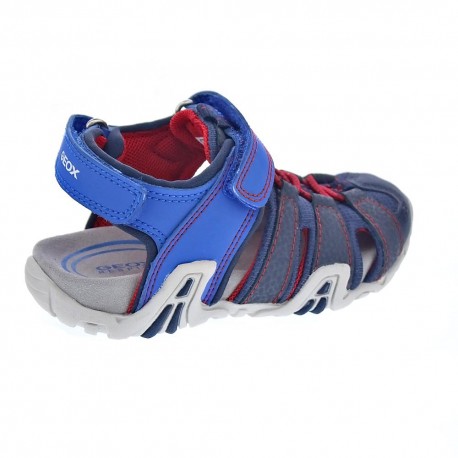 Sandalias Geox zapatos Niño modelo Kraze Azul 