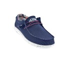 Mocasines Hey Dude zapatos Hombre modelo Wally Sox Azul 