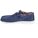 Mocasines Hey Dude zapatos Hombre modelo Wally Sox Azul 