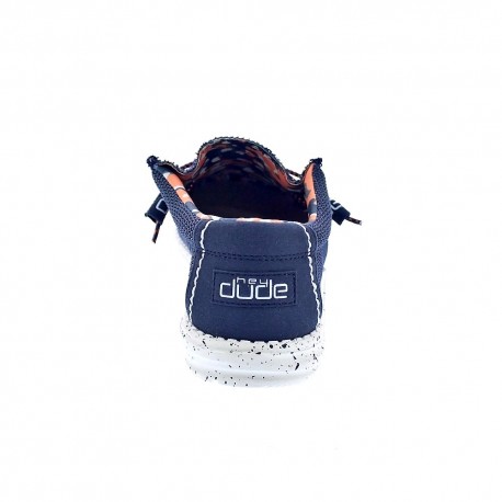 Mocasines Hey Dude zapatos Hombre modelo Wally Sox Azul 