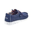 Mocasines Hey Dude zapatos Hombre modelo Wally Sox Azul 