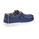 Mocasines Hey Dude zapatos Hombre modelo Wally Sox Azul 
