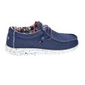 Mocasines Hey Dude zapatos Hombre modelo Wally Sox Azul 