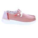 Mocasines Hey Dude zapatos Mujer modelo Wendy Rise Rosa 