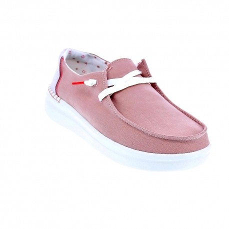 Mocasines Hey Dude zapatos Mujer modelo Wendy Rise Rosa 