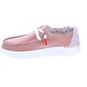 Mocasines Hey Dude zapatos Mujer modelo Wendy Rise Rosa 
