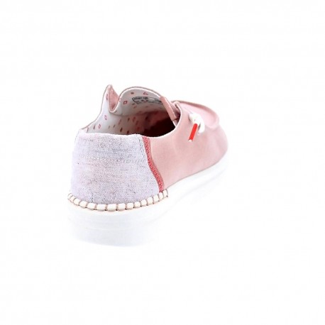 Mocasines Hey Dude zapatos Mujer modelo Wendy Rise Rosa 