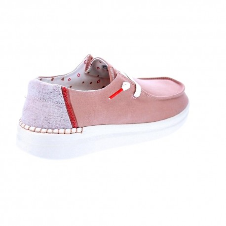Mocasines Hey Dude zapatos Mujer modelo Wendy Rise Rosa 