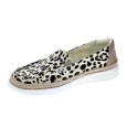 Mocasines Hey Dude zapatos Mujer modelo Lena Leopard Beige 