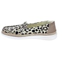 Mocasines Hey Dude zapatos Mujer modelo Lena Leopard Beige 