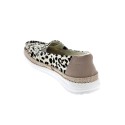 Mocasines Hey Dude zapatos Mujer modelo Lena Leopard Beige 