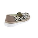 Mocasines Hey Dude zapatos Mujer modelo Lena Leopard Beige 