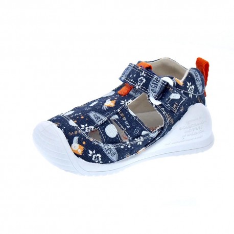 Sandalias Biomecanics zapatos Niño modelo 212221 Azul 