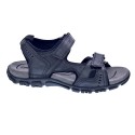 Sandalias Geox zapatos Hombre modelo Sandal Strada Negro 