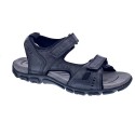 Sandalias Geox zapatos Hombre modelo Sandal Strada Negro 