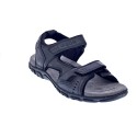 Sandalias Geox zapatos Hombre modelo Sandal Strada Negro 