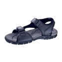 Sandalias Geox zapatos Hombre modelo Sandal Strada Negro 