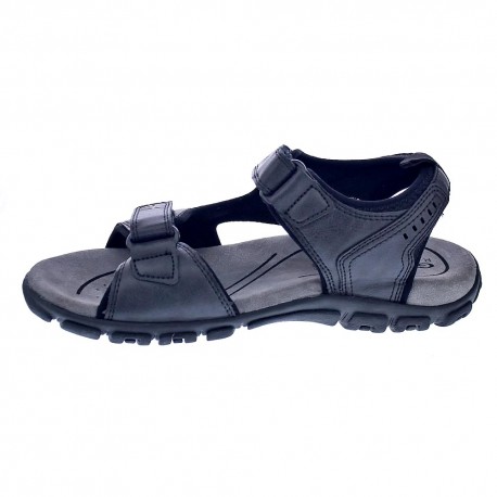 Sandalias Geox zapatos Hombre modelo Sandal Strada Negro 