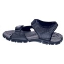 Sandalias Geox zapatos Hombre modelo Sandal Strada Negro 
