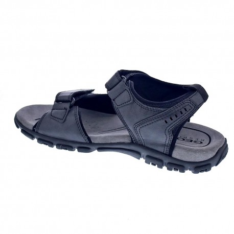 Sandalias Geox zapatos Hombre modelo Sandal Strada Negro 