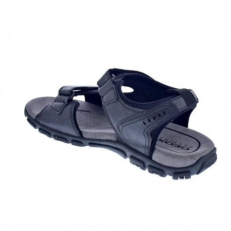 Sandalias Geox zapatos Hombre modelo Sandal Strada Negro 