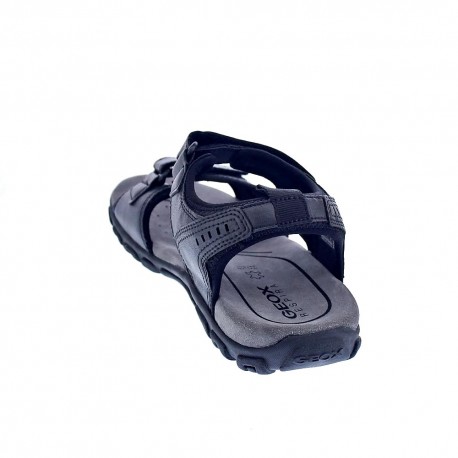 Sandalias Geox zapatos Hombre modelo Sandal Strada Negro 